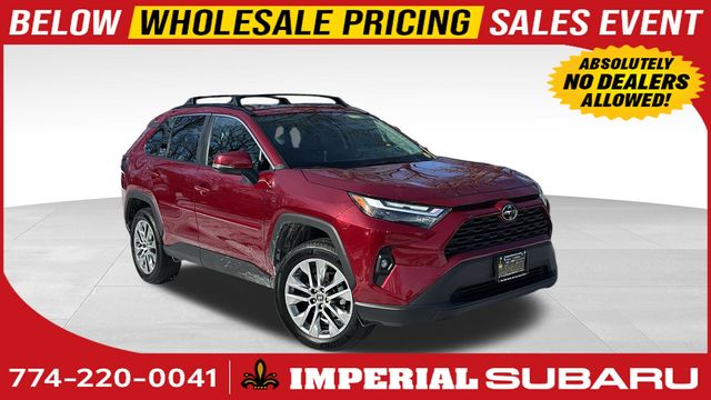 Red (Ruby Flare Pearl) 2023 Toyota RAV4 XLE Premium AWD SUV / Crossover All-Wheel Drive 8-Speed Automatic