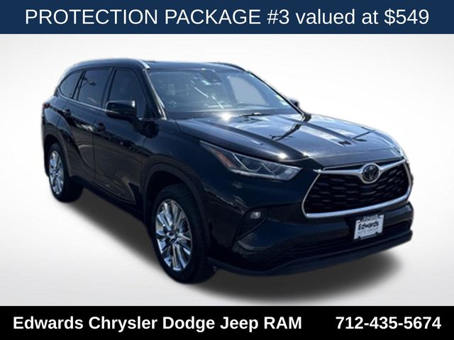 Midnight Black Metallic 2020 Toyota Highlander SUV / Crossover All-Wheel Drive 8-Speed Automatic