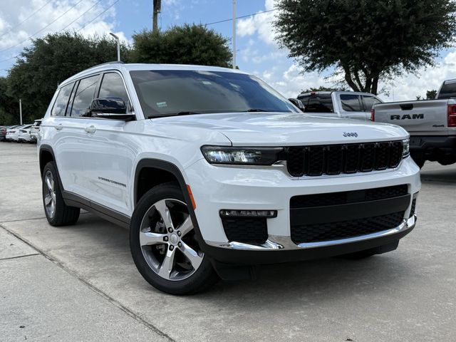 2021 Jeep Grand Cherokee L Limited White at DeMontrond Mazda