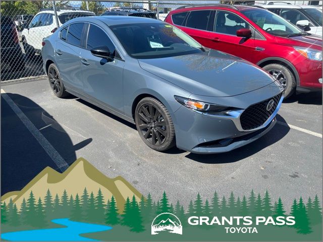 Polymetal Gray Metallic 2023 Mazda MAZDA3 2.5 S Carbon Edition Sedan FWD Sedan Front-Wheel Drive 6-Speed Automatic