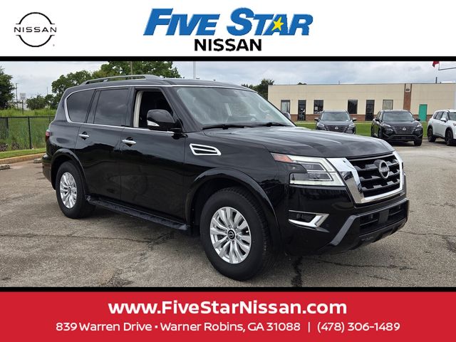 Super Black 2023 Nissan Armada SUV / Crossover 4X2 7-Speed Automatic