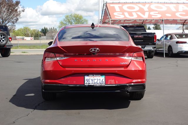 used 2023 Hyundai Elantra Hybrid car, priced at $21,000