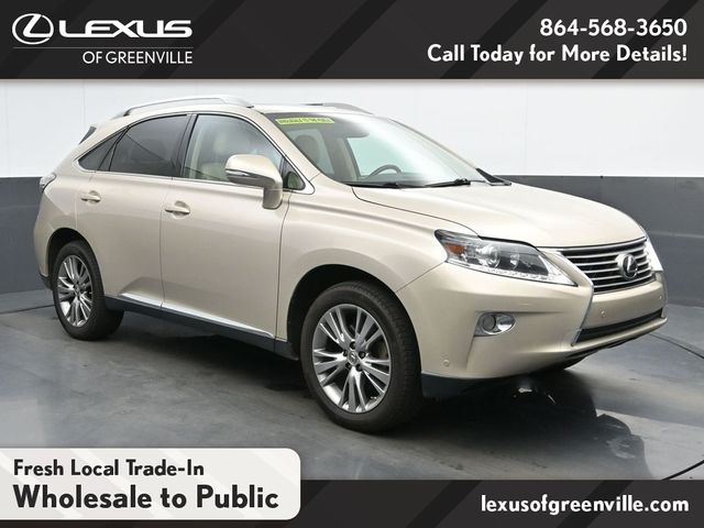 Cashmere Metallic 2013 Lexus RX SUV / Crossover Front-Wheel Drive 6-Speed Automatic