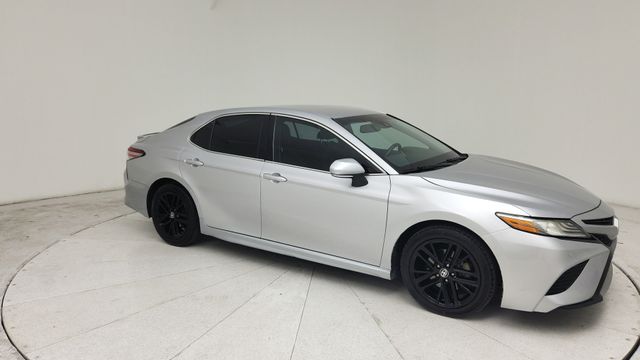2018 Toyota Camry XSE Silver at Texan Dodge Chrysler Jeep Ram