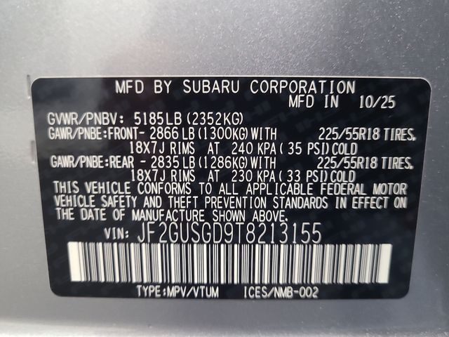 2026 – Subaru – Crosstrek Hybrid