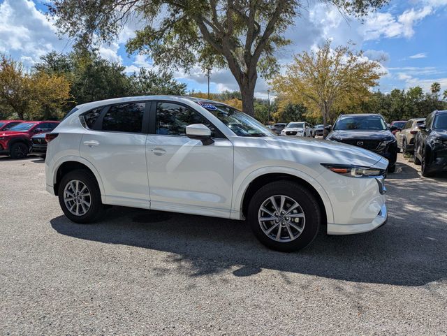 White Metallic 2025 Mazda CX-5 SUV / Crossover All-Wheel Drive 6-Speed Automatic