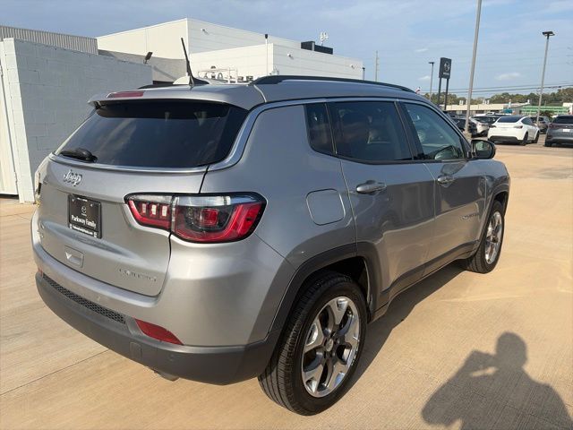 2021 Jeep Compass Limited Silver at North Houston Mitsubishi