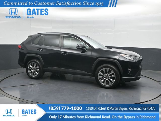 Midnight Black Metallic 2019 Toyota RAV4 SUV / Crossover All-Wheel Drive 8-Speed Automatic
