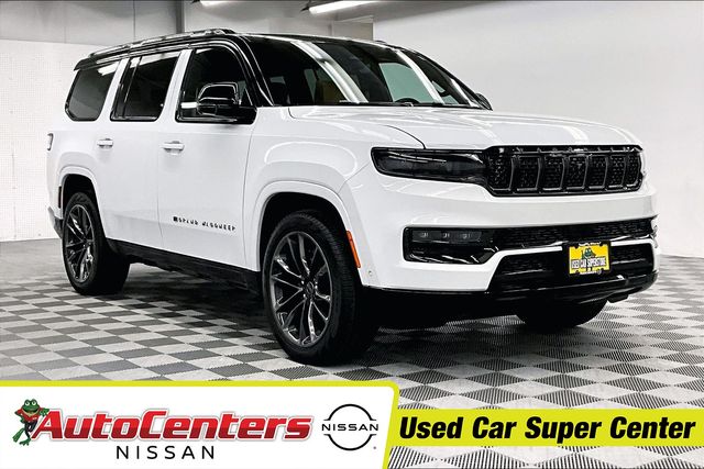 Bright White Clearcoat 2024 Jeep Grand Wagoneer Series III 4WD SUV / Crossover Four-Wheel Drive 8-Speed Automatic