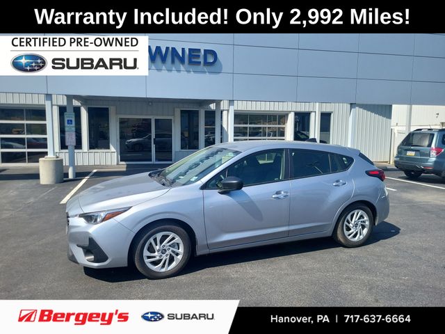 Ice Silver Metallic 2025 Subaru Impreza AWD Wagon All-Wheel Drive Continuously Variable Transmission