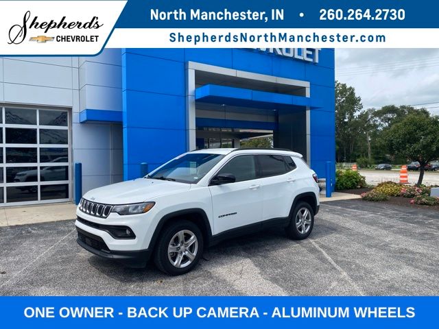 Bright White Clearcoat 2024 Jeep Compass SUV / Crossover Four-Wheel Drive 8-Speed Automatic