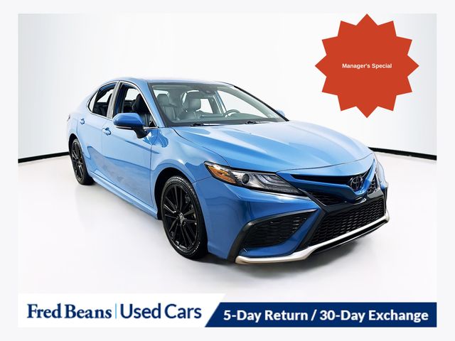 Cavalry Blue 2024 Toyota Camry XSE FWD Sedan Front-Wheel Drive 8-Speed Automatic
