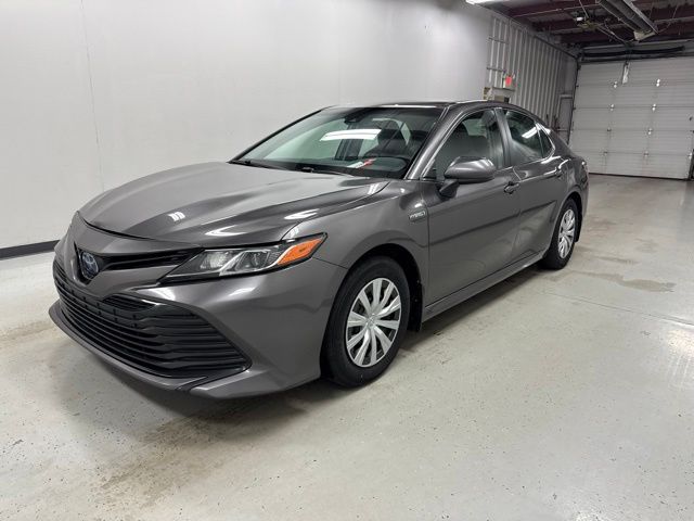 Predawn Gray Mica 2020 Toyota Camry Hybrid Sedan Front-Wheel Drive Continuously Variable Transmission