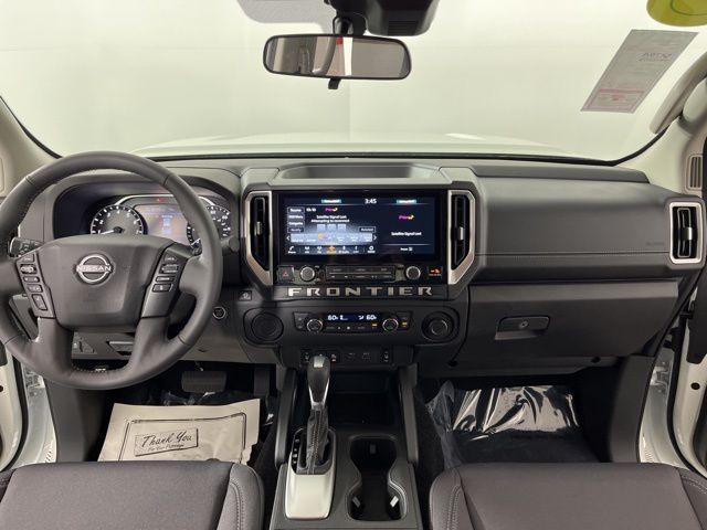 2025 Glacier White Nissan Frontier SV RWD Truck