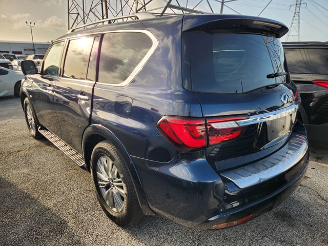 2018 INFINITI QX80 Base Blue at EAG Ford Navasota