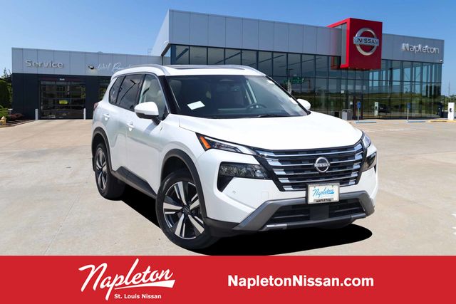 Everest White Pearl 2025 Nissan Rogue SUV / Crossover All-Wheel Drive Continuously Variable Transmission