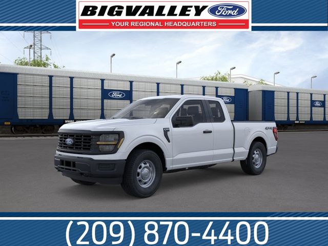 Oxford White 2026 Ford F-150 XL SuperCab 4WD Pickup Truck Four-Wheel Drive Automatic