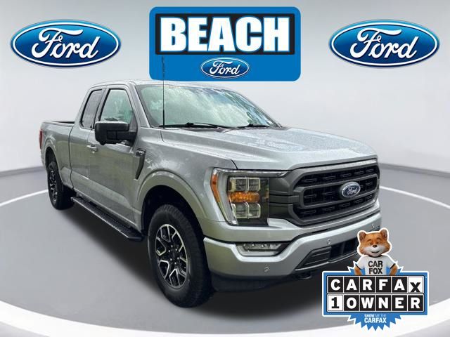 Silver Metallic 2023 Ford F-150 Pickup Truck Four-Wheel Drive Automatic