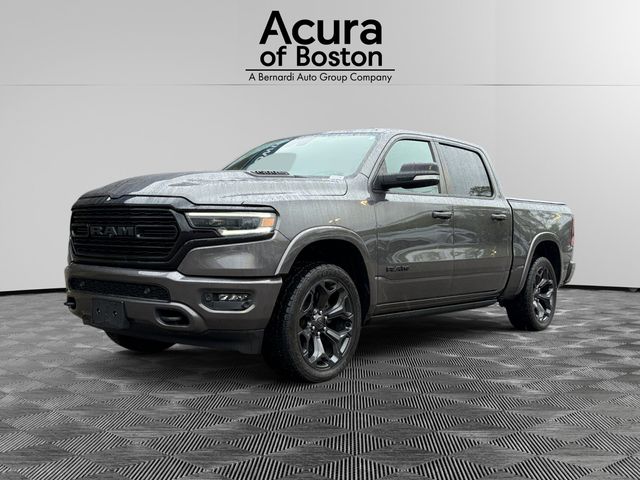 Gray (Granite Crystal Metallic Clearcoat) 2021 RAM 1500 Pickup Truck Four-Wheel Drive 8-Speed Automatic