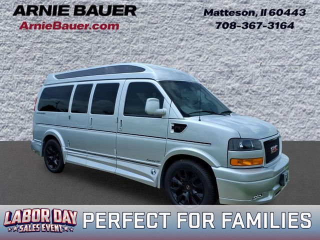 Quicksilver Metallic 2026 GMC Savana Cargo Van Rear-Wheel Drive
