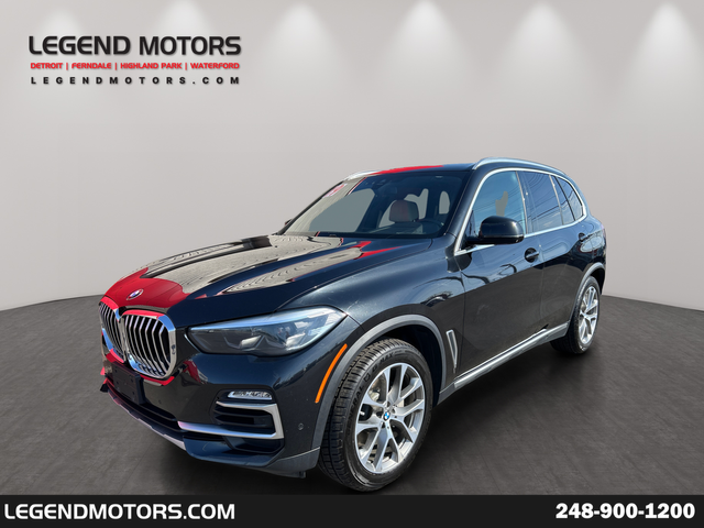 Black Sapphire Metallic 2019 BMW X5 xDrive40i AWD SUV / Crossover All-Wheel Drive 8-Speed Automatic