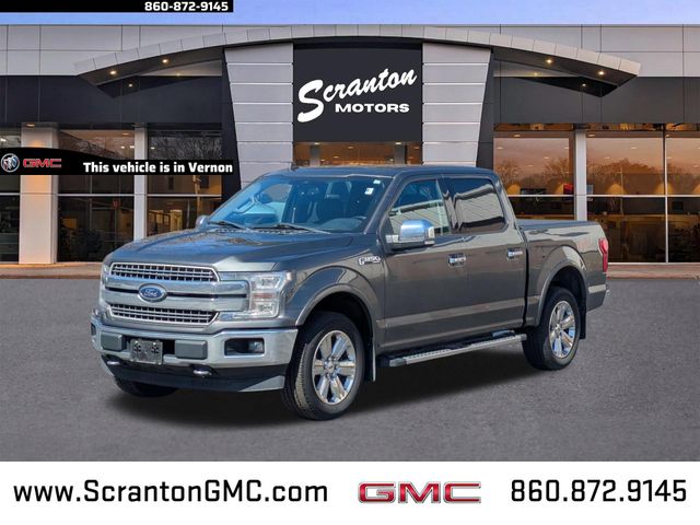 Gray (Magnetic) 2020 Ford F-150 Lariat SuperCrew 4WD Pickup Truck Four-Wheel Drive Automatic
