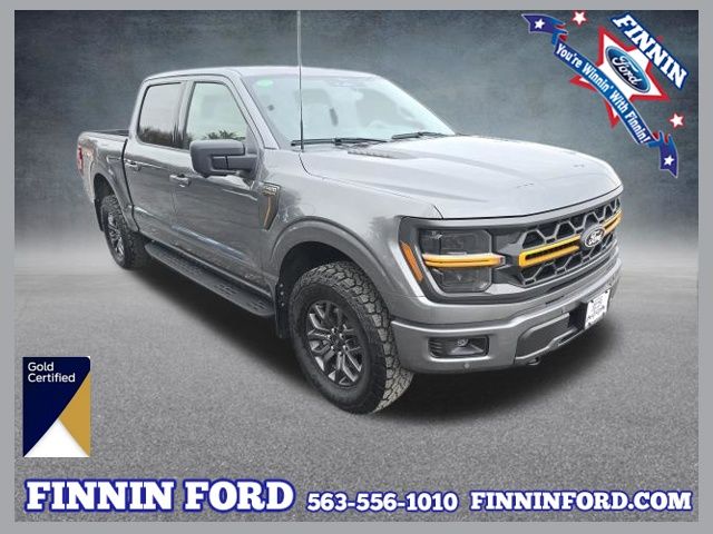 Gray 2025 Ford F-150 Pickup Truck Four-Wheel Drive Automatic