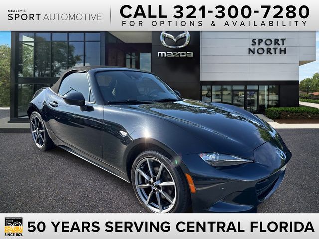 Jet Black Mica 2016 Mazda MX-5 Miata Convertible Rear-Wheel Drive 6-Speed Automatic