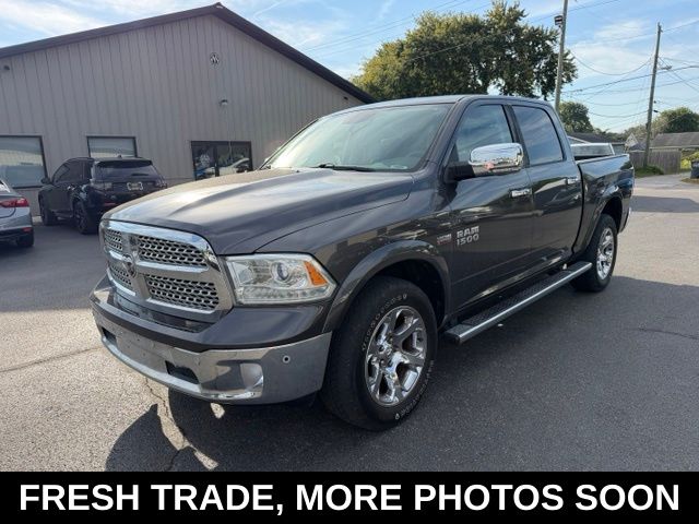Gray (Granite Crystal Metallic Clearcoat) 2016 RAM 1500 Pickup Truck Four-Wheel Drive 8-Speed Automatic