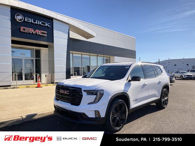Summit White 2026 GMC Acadia SUV / Crossover Four-Wheel Drive 8-Speed Automatic
