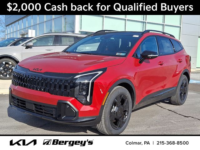 Runway Red 2026 Kia Sportage X-Line AWD SUV / Crossover All-Wheel Drive 8-Speed Automatic
