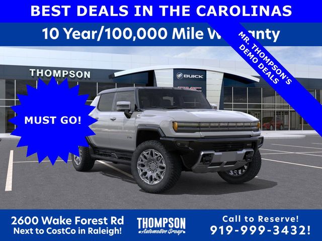 Meteorite Metallic 2025 GMC Hummer EV Pickup 3X Crew Cab AWD Pickup Truck All-Wheel Drive 1-Speed Automatic