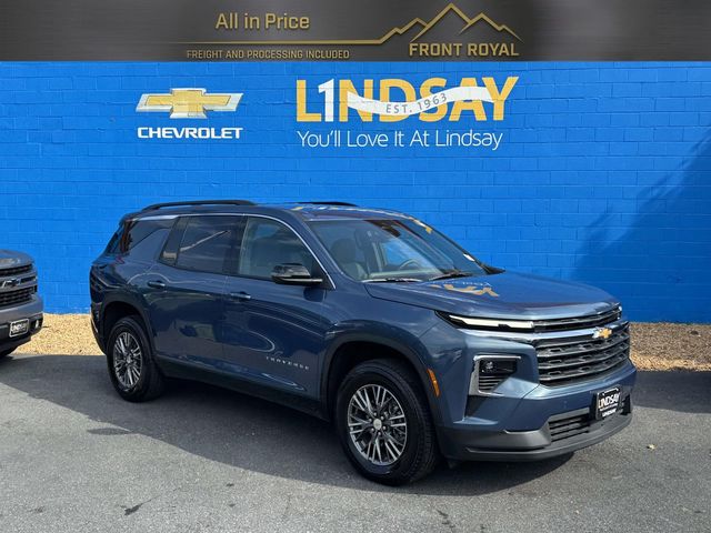 Lakeshore Blue Metallic 2026 Chevrolet Traverse SUV / Crossover Four-Wheel Drive 8-Speed Automatic