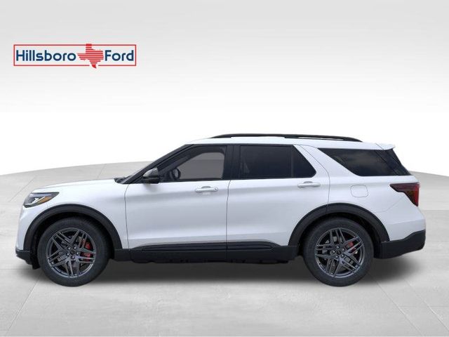 2025 White Ford Explorer ST 4X4 SUV