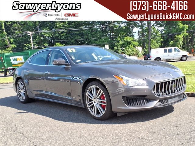 Gray 2017 Maserati Quattroporte S Q4 GranSport AWD Sedan All-Wheel Drive 8-Speed Automatic