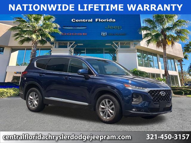 Stormy Blue 2020 Hyundai Santa Fe SUV / Crossover All-Wheel Drive 8-Speed Automatic