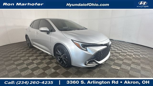 Classic Silver Metallic 2024 Toyota Corolla Hatchback XSE FWD Hatchback Front-Wheel Drive Continuously Variable Transmission