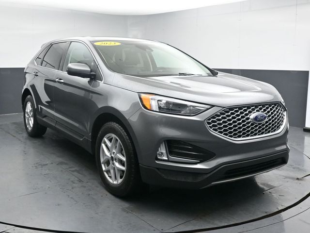 Gray Metallic 2023 Ford Edge SEL AWD SUV / Crossover All-Wheel Drive 8-Speed Automatic