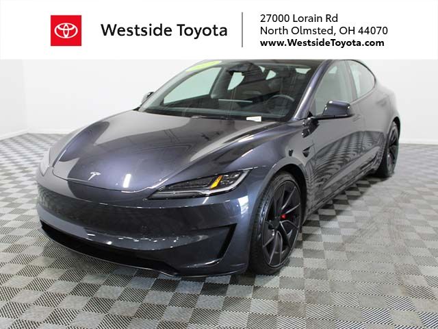 Stealth Gray 2024 Tesla Model 3 Sedan All-Wheel Drive 1-Speed Automatic