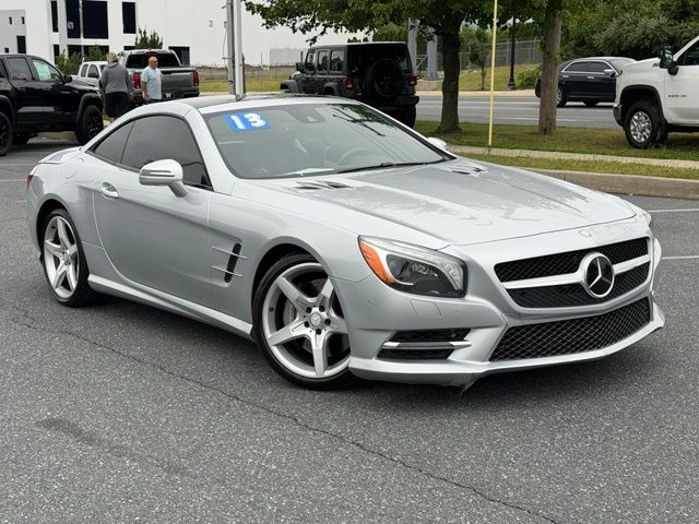 Iridium Silver Metallic 2013 Mercedes-Benz SL-Class Convertible Rear-Wheel Drive 7-Speed Automatic