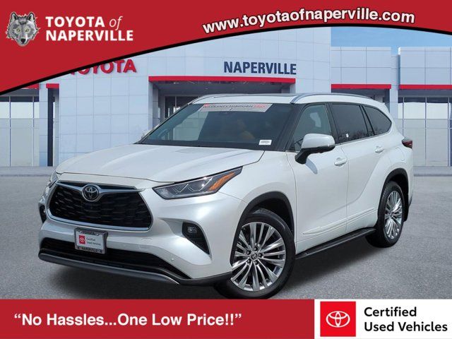 White (Wind Chill Pearl) 2025 Toyota Highlander Platinum AWD SUV / Crossover All-Wheel Drive 8-Speed Automatic