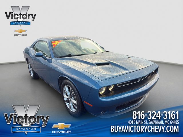 Blue (Frostbite) 2020 Dodge Challenger Coupe All-Wheel Drive 8-Speed Automatic