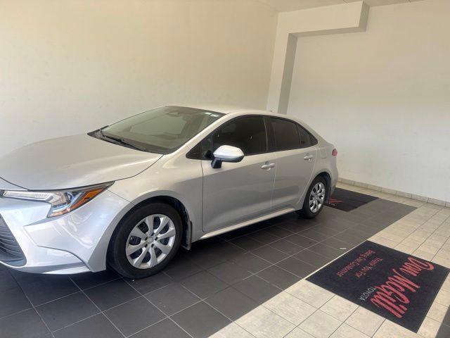2024 Toyota Corolla LE Silver at Don McGill Toyota