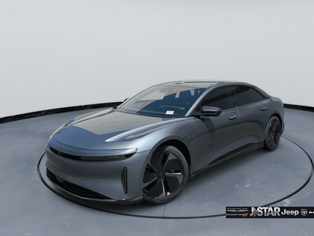 Fathom Blue Metallic 2024 Lucid Air Sedan All-Wheel Drive 1-Speed Automatic