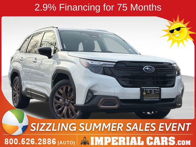 Crystal White Pearl 2026 Subaru Forester SUV / Crossover All-Wheel Drive Continuously Variable Transmission