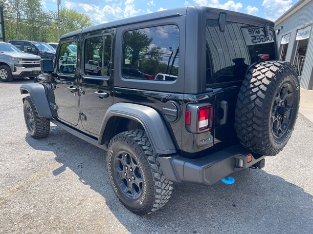 2023 Jeep Wrangler Willys 4xe - Black Clearcoat exterior view 5