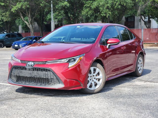 Red (Ruby Flare Pearl) 2022 Toyota Corolla Sedan Front-Wheel Drive Continuously Variable Transmission
