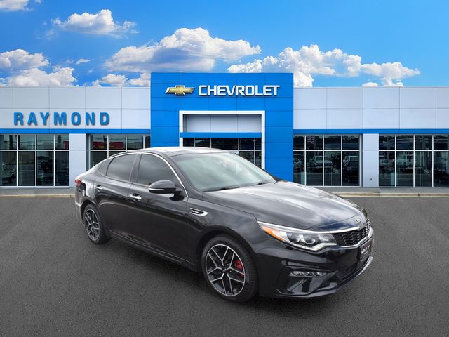 Ebony Black 2020 Kia Optima SX Turbo FWD Sedan Front-Wheel Drive 6-Speed Automatic