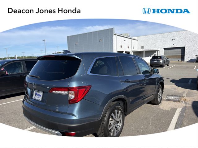 Gray (Steel Sapphire Metallic) 2021 Honda Pilot SUV / Crossover Front-Wheel Drive 9-Speed Automatic