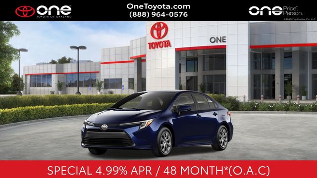 Bluprint 2026 Toyota Corolla Hybrid Sedan Front-Wheel Drive Continuously Variable Transmission